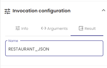 JSON variable
