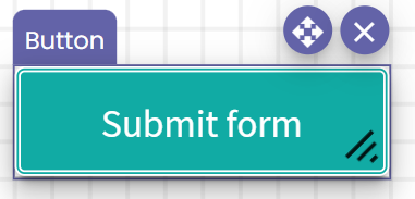 A green submit from button component.