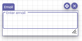 The email input field component.