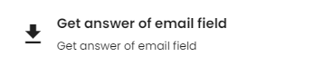Get answer of email field function.