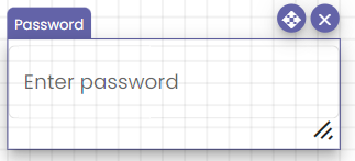 The password component.