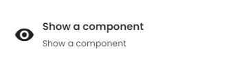 Show a component function.