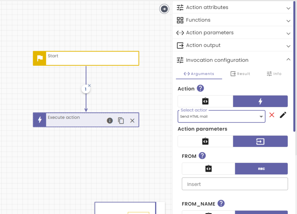 Send HTML with nocode