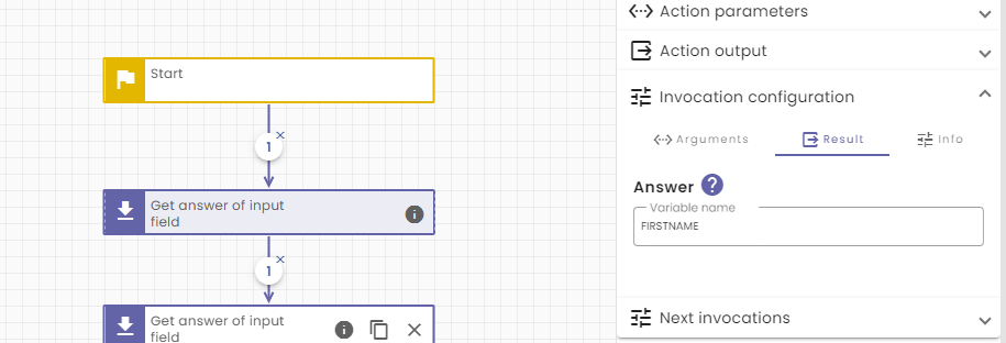 Get firstname from nocode form 2